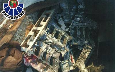 Bost atxilotu Aretxabaletako enpresa batean lapurreta egiteagatik