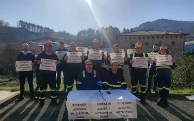 Sidenorreko langileentzat hitzarmen "duina" aldarrikatzeko, manifestazioa deitu dute LABek eta ELAk