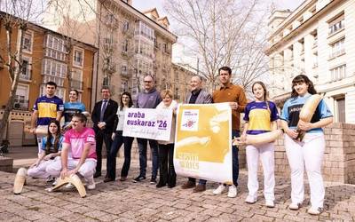 Araba Euskaraz Jai Alai txapelketaren laugarren edizioa aurkeztu dute