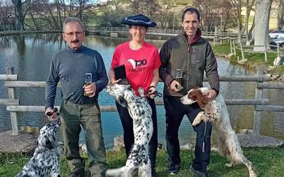 Leire Egañaren zazpigarren txapela Euskadiko Ehiza Xehe Txapelketan