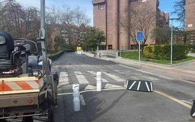 Aldi baterako trafiko-mozketak Landakon, martxoaren 2ko eta 3ko gauetan