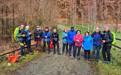 [ARGAZKIAK] Urteko lehenbiziko irteera egin dute Arainburu mendi taldekoek