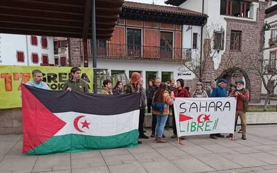 RASD eguna ospatu du Saharaztanek Elizondon