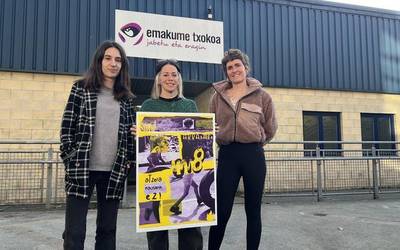 Emakume Txokoak, "atzera pausurik ez" lemapean aurkeztu du M8ko egitaraua