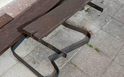 Jarlekua desmuntatuta kalistenia parkean