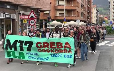 [BIDEOA]: "1.500 euroko gutxieneko soldata behar dugu, eta hori hemen erabakitzea"