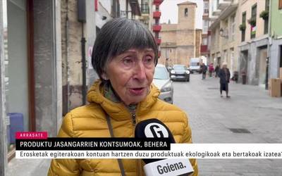 Produktu jasangarriak kontsumitzen dituzu?