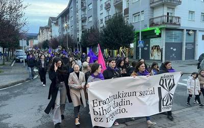 Udalak eta mugimendu feministak egitarau zabala antolatu dute M-8aren baitan
