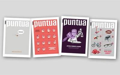 'Puntua' aldizkariko lau azal saritu dituzte European Newspaper Award sariketan