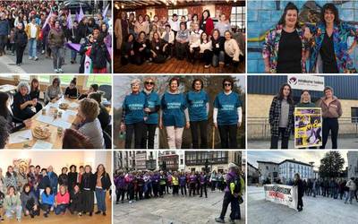 Martxoaren 8aren bueltan ekitaldi mordoa herri guztietan