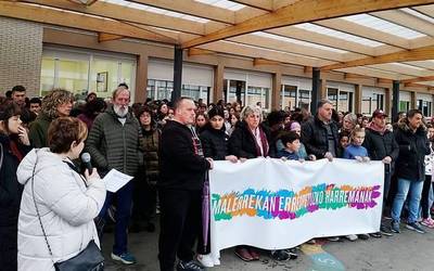 Elkarretaratze instituzionala egin du Malerrekako Mankomunitateak Emakumeen Egunaren harira