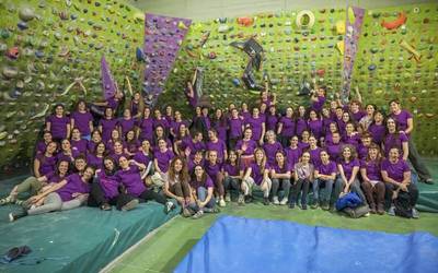 Leioa Mendi Taldeko emakumeen XIV. emakumeen eskalada topaketa