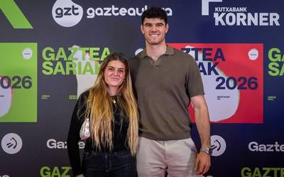 Aurkezle lanetan aritu da Janire Gonzalez-Etxabarri Gaztea Sarietan