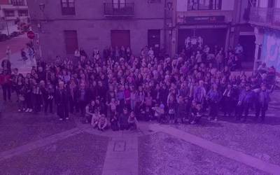 “Beste mundu bat feminismotik, berdinzaleagoa, justuagoa eta baketsuagoa” aldarrikatu dute Soraluzen