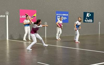 Alize Sagardui goizuetarra, 14 urterekin, eskuz binakako txapelketa nagusiko finalean izanen da