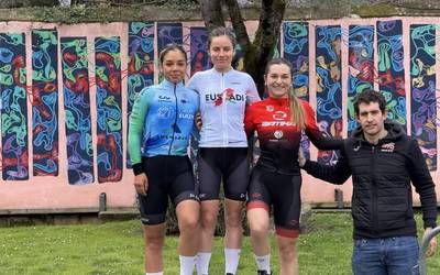 Euskadiko txirrindularitza txapelketa irabazi du Maite Urteagak