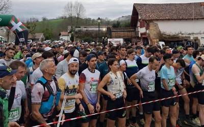 Ane Elzaurdia beratarra bigarren izan da Senpereko Trail lasterketan