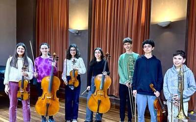 Bartolome Ertzilla musika eskolako zazpi ikasle EIO Txikirako aukeratu dituzte