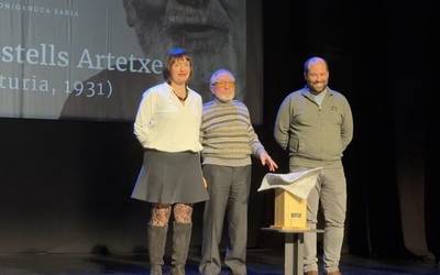 Miguel Castellsek jaso du Monzon-Ganuza Euskal Utopikoei saria