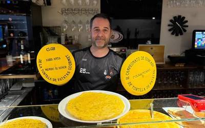 Arrasateko Ezkina tabernakoa da Euskadiko bigarren patata-tortillarik onena