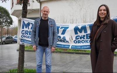 Nerea Sainz eta Andoni Murga: "Gero eta nabarmenagoa da langileon pobretzea"