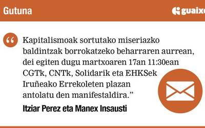 M17ko Greba Orokorra: kapitalisten irabaziak gureganatu