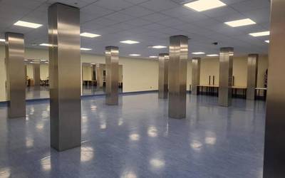 Landako kiroldegiko musika aretoetako margoketa lanak amaitu ditu udalak