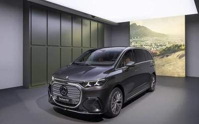 Gasteizen ekoiztuko den luxuzko furgoneta elektriko berria aurkeztu du Mercedesek