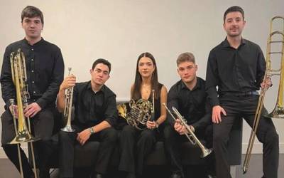 Sin PalaBrass taldearen emanaldia, larunbatean, klaustroan