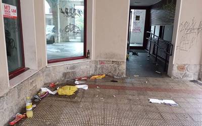 Grupo San Juango bizilagunen haserrea, "gazte talde batek" eragindako "degradazioa" dela-eta