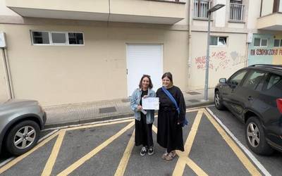 Manzisidorren gidaritzapean, mural feminista margotzera