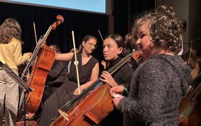 Orkestrako instrumentuak ezagutu dituzte jolas ezberdinen bitartez