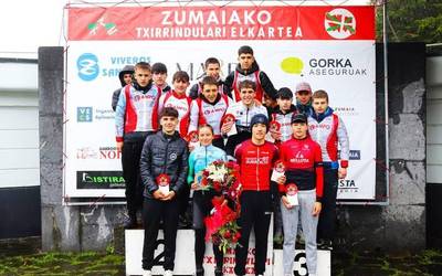 Maite Urteaga nagusitu da Joxe Mari Korta txirrindularitza proban