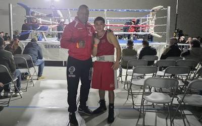 Gipuzkoako boxeo txapelketako finalera sailkatu da Jesus Magnevy