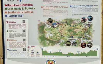 Pottokaren Ibilbidean zenbait hobekuntza egiten ari dira