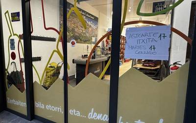 Dendak, tabernak eta zerbitzu gehienak itxita izango dira bihar