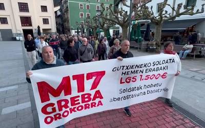 Josune Casares (LAB): "Jendeak erantzun egin du eta greba egunaz egiten dugun balorazioa oso ona da"