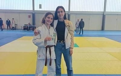 Itxaso Manzanas txapeldun Gipuzkoako Judo Txapelketan