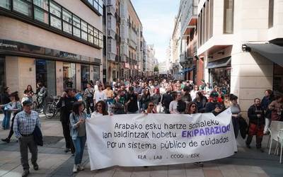 Greba egun "arrakastatsua" gaurkoa esku hartze sozialeko sektorean