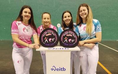 Emakume Master Cup zirkuituko eskuz binakako final nagusia jokatuko du igandean Eibarren Alize Sagardui goizuetarrak