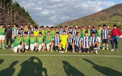 Real Sociedad taldeak irabazi du Lesakan martxoaren 19an jokatutako alebin mailako futbol txapelketa