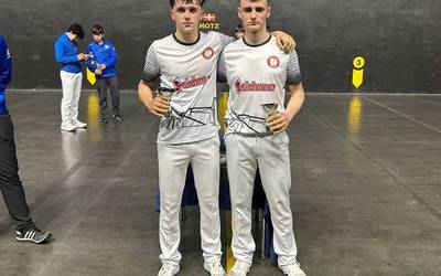 Julen Etxaniz eta Jon Arregi txapeldunorde, Gipuzkoako Udaberri Txapelketan