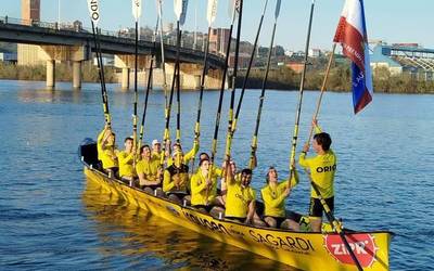 San Jose Bandera etxera ekarri du Oriok