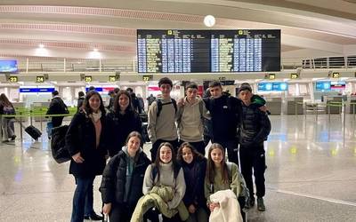 Laudio Institutuko ikasleak Alemanian daude jadanik, Erasmus+ programari esker