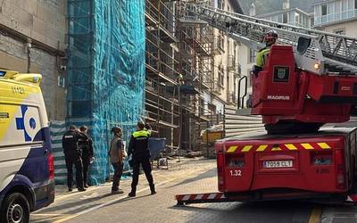 Langile bat zauritu da Bergaran, Mizpildi kalean izandako istripuan