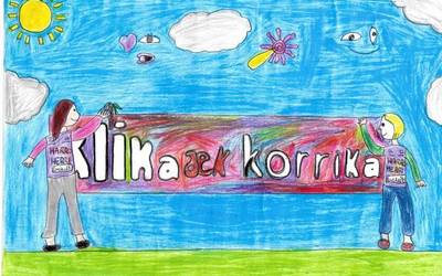 Korrika ikasleen begietatik