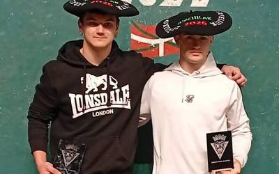 Iker Anzizar doneztebarra txapeldun Zarauzko II. pilota txapelketan