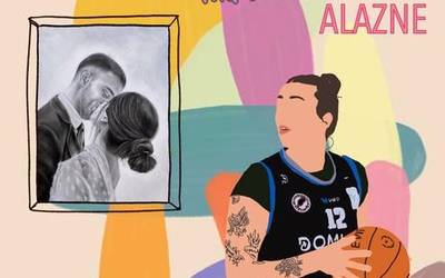 Alazne Lizundia: "Saskibaloiak askatasun fisikoa ematen dit, eta arteak mentala"