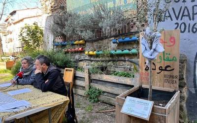 Palestinako Lurraren Egunean, olibondoak sinbolo gisa