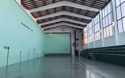 Zugarramurdiko frontoi berrituaren inaugurazio besta eginen dute larunbatean